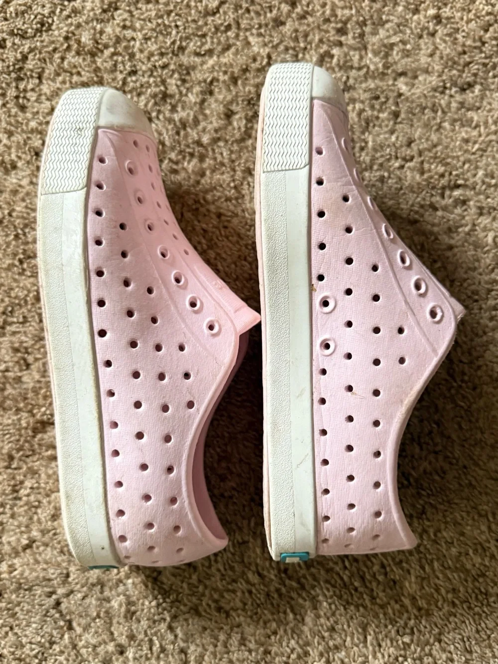 Native Kids Pink Slip-On Water Shoes